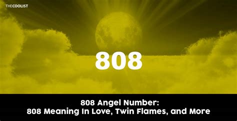 808 angel meaning|Angel Number 808 Meaning: Love, Twin Flames, Money & More